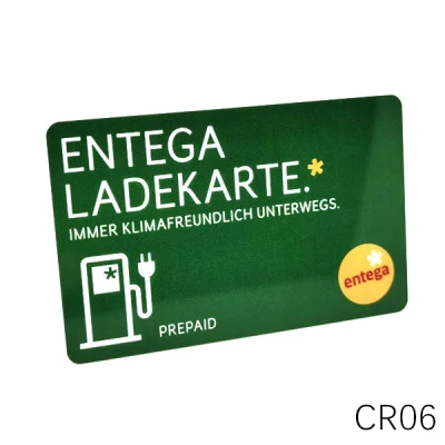 Logotipo que imprime la tarjeta de carga del coche eléctrico ISO14443A Hf DESFire EV2 4K RFID