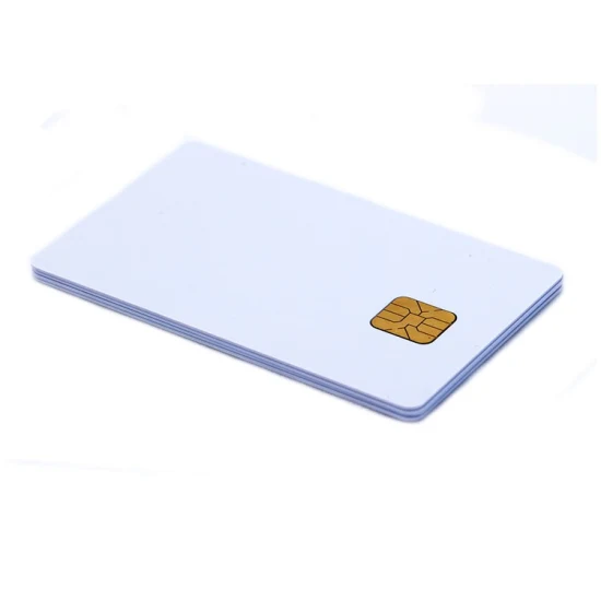 Precio de fábrica al por mayor 13,56 MHz MIFARE 1K Hf ISO14443A Chip tarjeta IC PVC en blanco RFID proximidad para Control de acceso