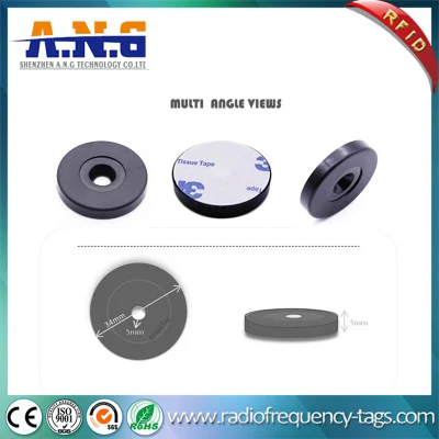 Etiqueta de patrullaje ABS RFID de lectura rápida Etiqueta de disco antimetal NFC
