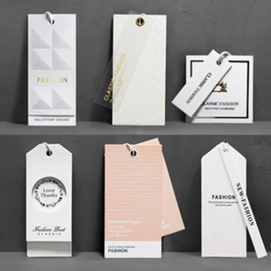 Tarjeta de caja de papel de pegatina personalizada Invitación de boda Tarjeta de cumpleaños de madera de papel negro