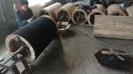 Guarnición de carda para mudador de madera