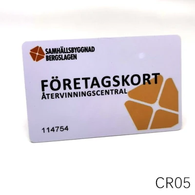 Logotipo que imprime la tarjeta de carga del coche eléctrico de ISO14443A Hf Classic 1K S50 RFID
