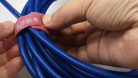 Brida de gancho y lazo de nailon de plástico al por mayor de proveedor personalizado de China