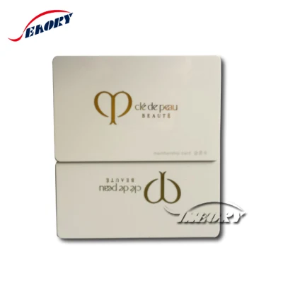 Logotipo personalizado Smart ID en blanco 125kHz Lf Hotel Gas Oil Clamshell Tarjeta RFID de fábrica de China
