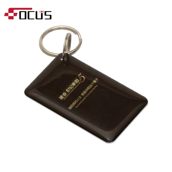 Tarjeta de epoxi RFID sin contacto compatible 13.56MHz NFC Epoxi Anti Metal Tag